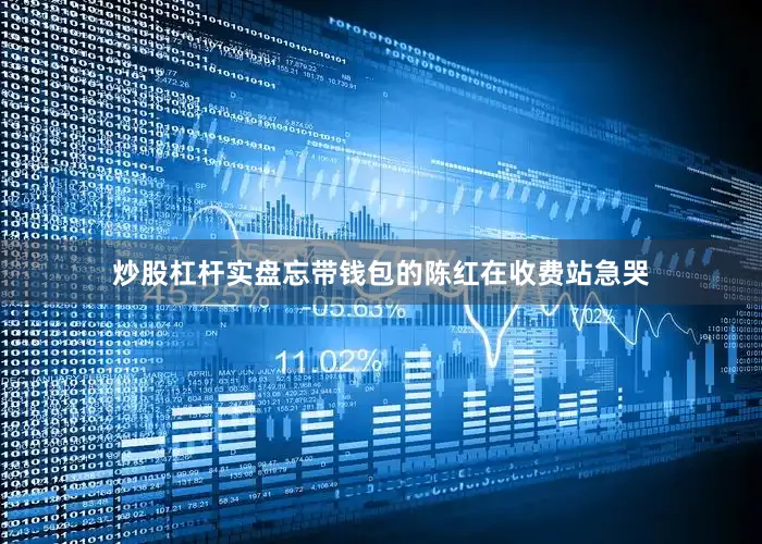 炒股杠杆实盘忘带钱包的陈红在收费站急哭